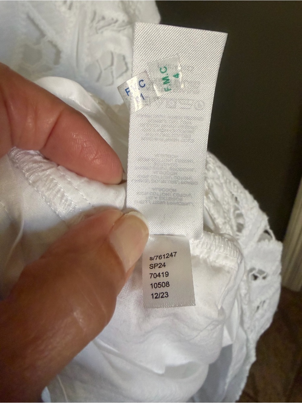 Ann Taylor LOFT White Crochet Lace Dress - Picture 7 of 8